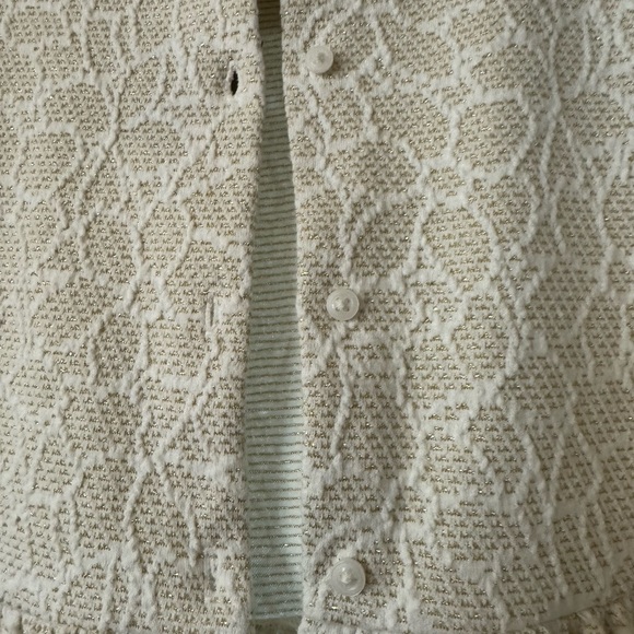 Janie and Jack Cream Bishop Sleeve Maxi Sweater Dress - Picture 4 of 6